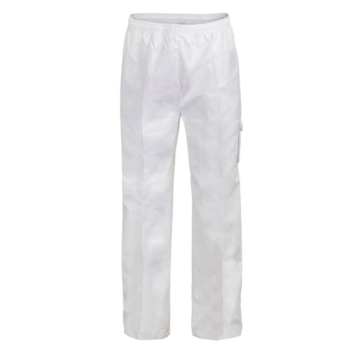 ChefsCraft CP055 Chefs Draw String Cargo Pant White Front