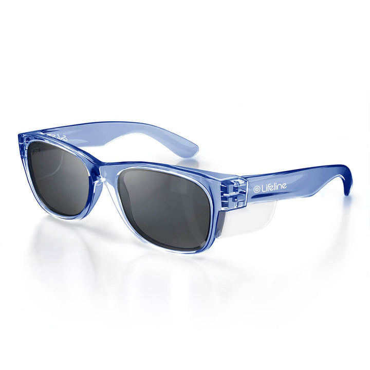 SafeStyle CBLP100 Classics Blue Polarised UV400 Lens View 2 Angle