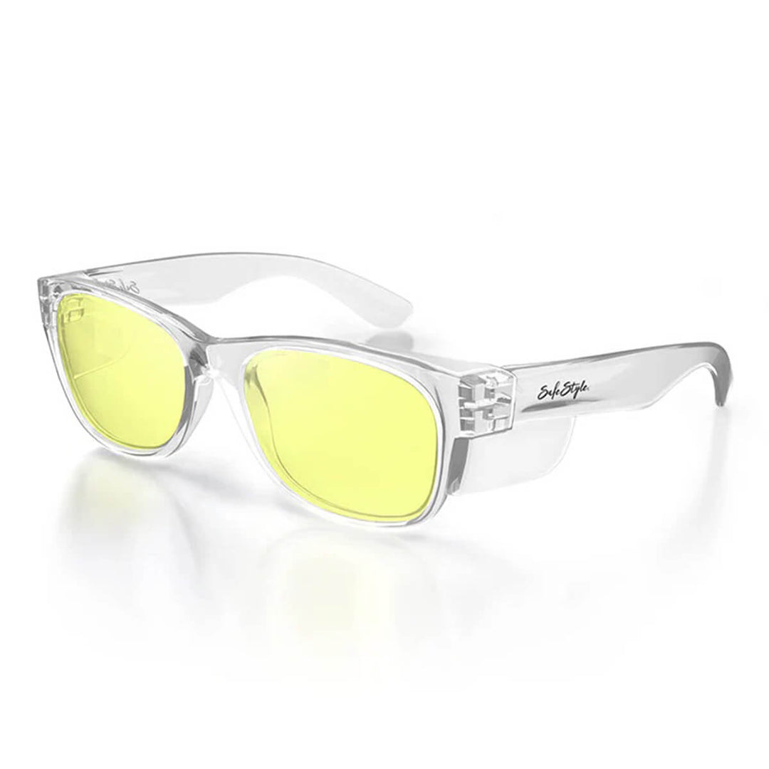 SafeStyle Classics Clear Frame Yellow Lens