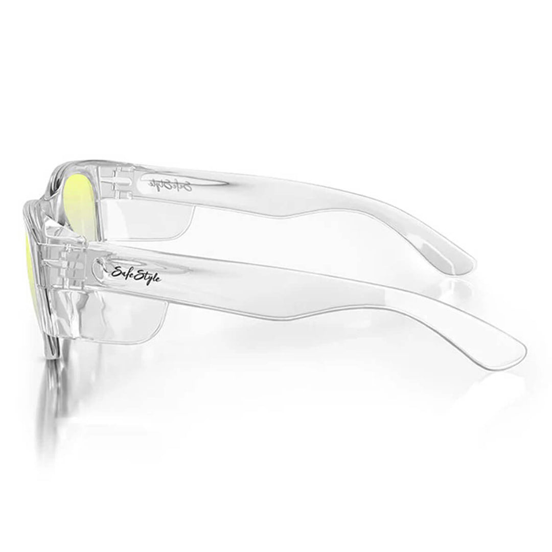 SafeStyle Classics Clear Frame Yellow Lens Side