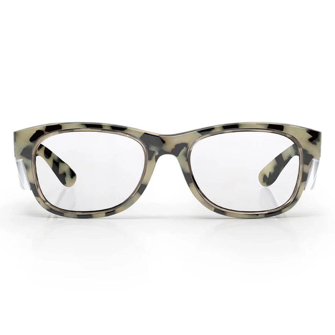 SafeStyle Classics Milky Tort Frame Clear Lens Front