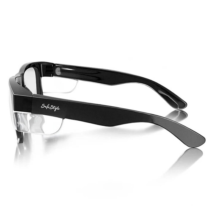 SafeStyle Fusions Black Frame Blue Light Blocking Lens Side