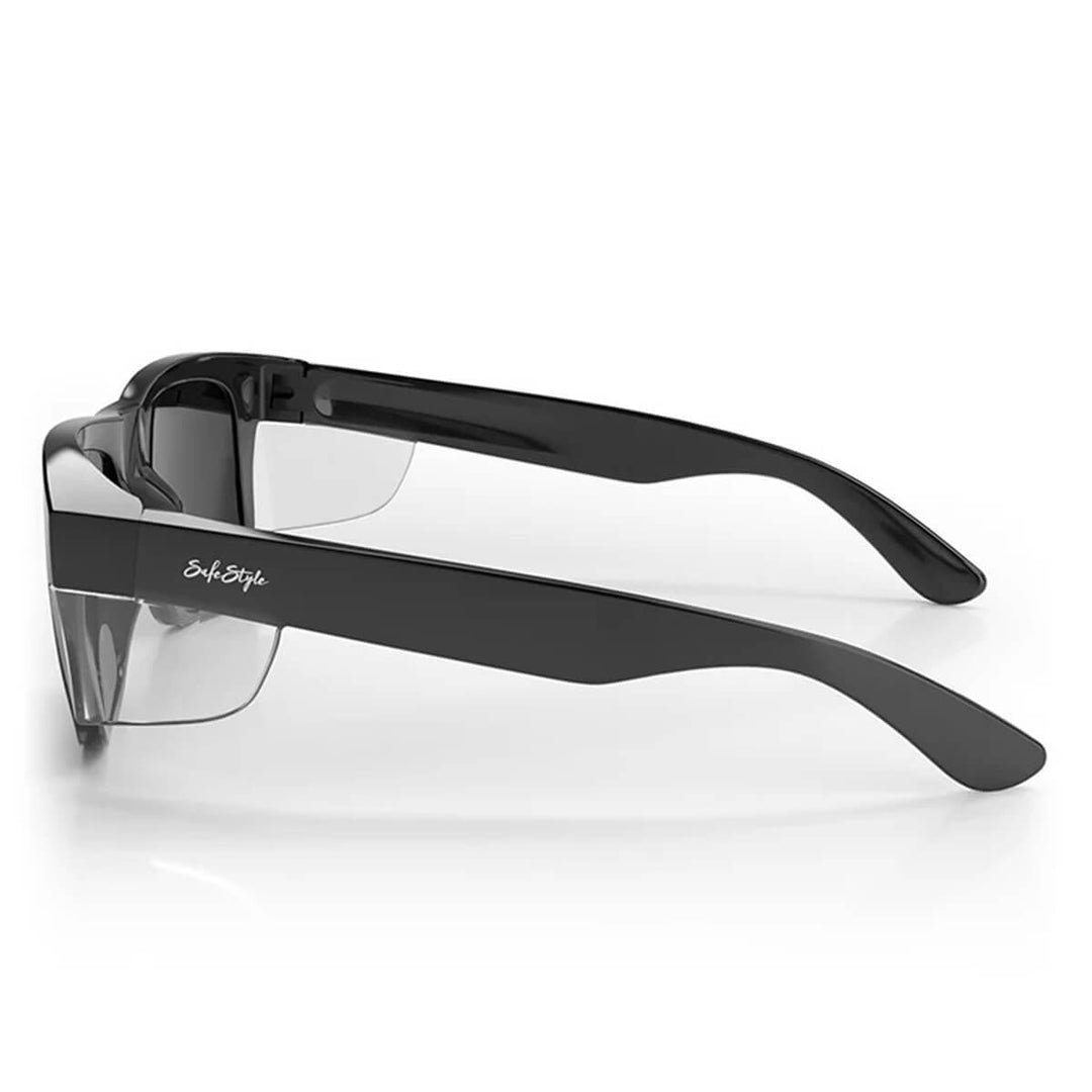 SafeStyle Fusions XL Black Frame Tinted Lens Side