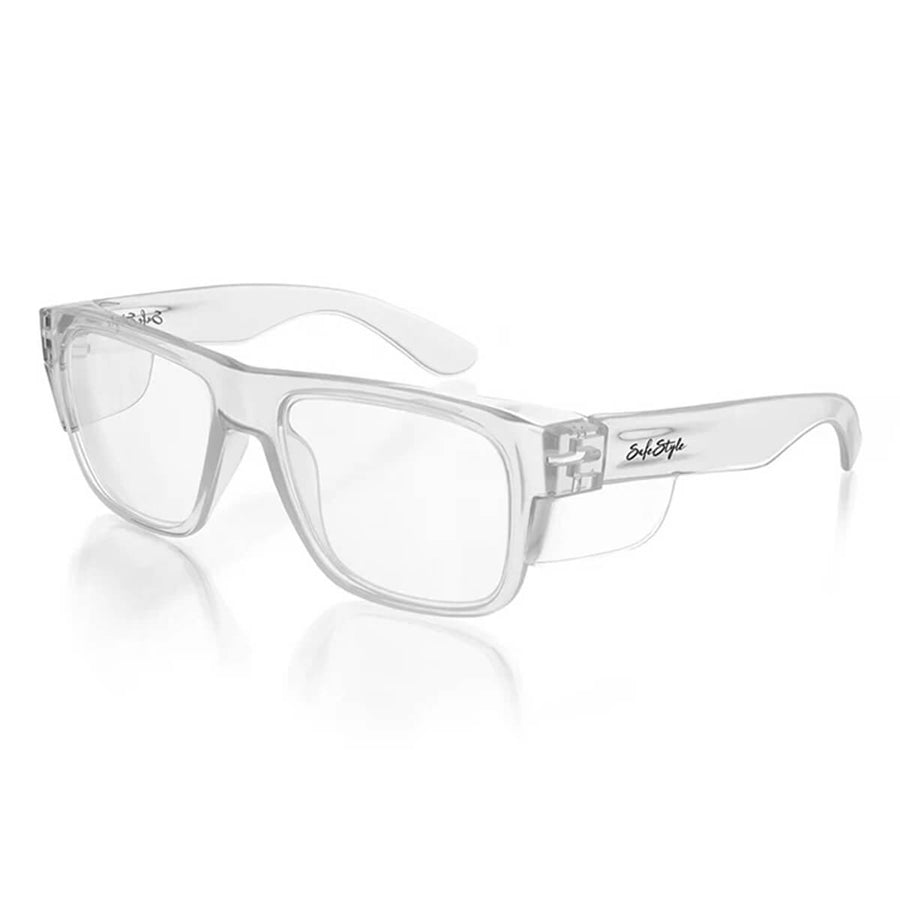 SafeStyle Fusions Clear Frame Blue Light Blocking Lens