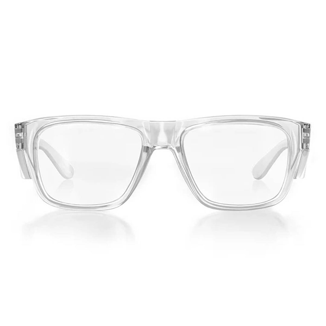 SafeStyle Fusions Clear Frame Blue Light Blocking Lens Front