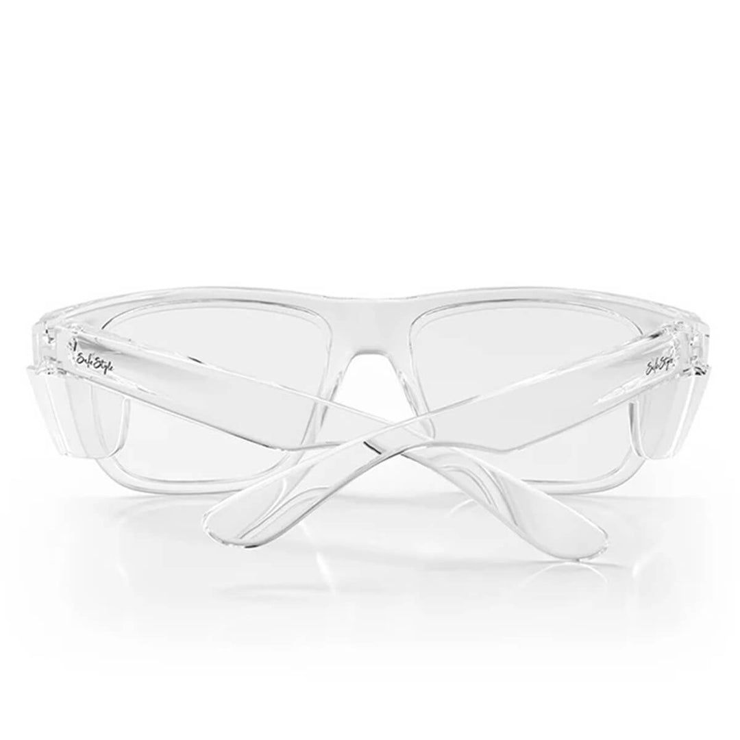 SafeStyle Fusions XL Clear Frame Clear Lens Back