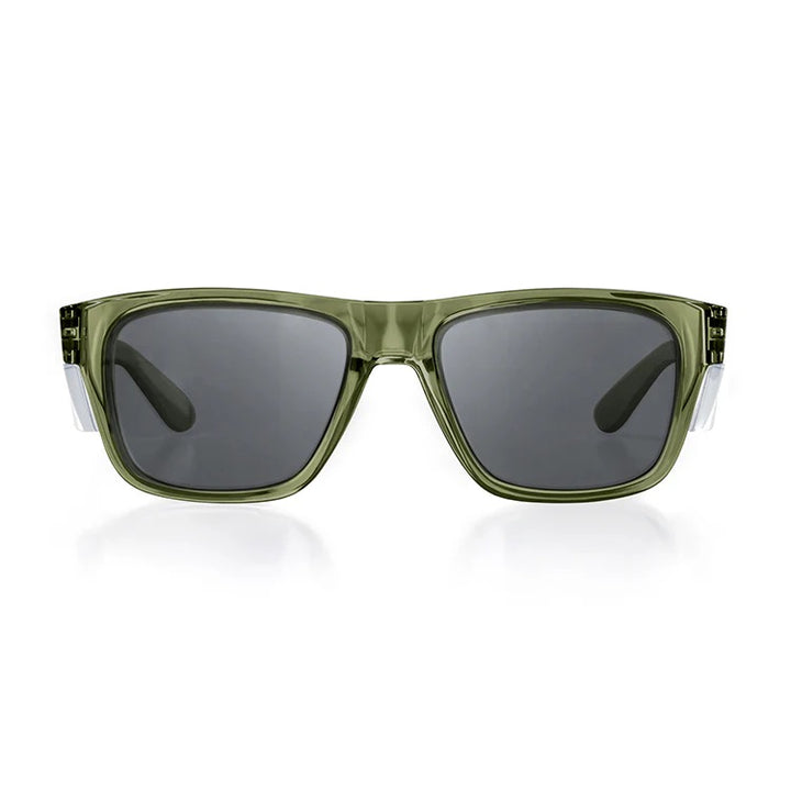 SafeStyle Fusions Green Frame Polarised Lens Front