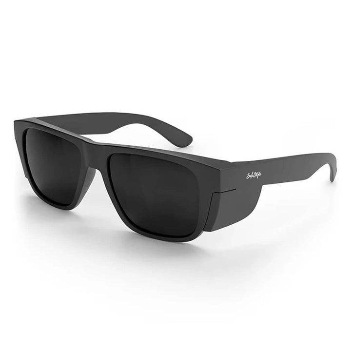 SafeStyle Fusions XL Matte Black Frame Polarised Lens