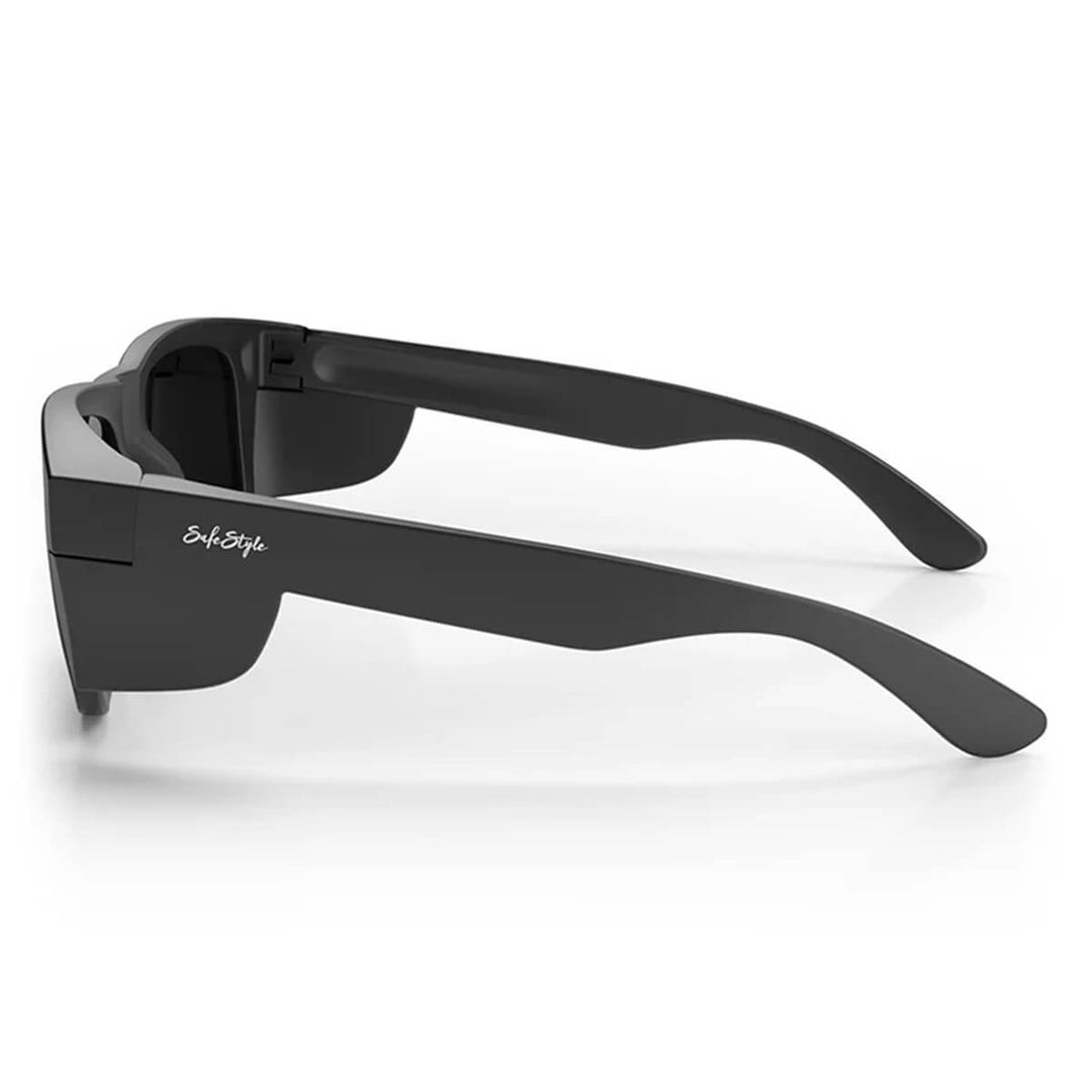 SafeStyle Fusions XL Matte Black Frame Polarised Lens Side