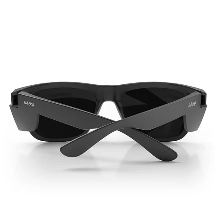 SafeStyle Fusions XL Matte Black Frame Polarised Lens Back