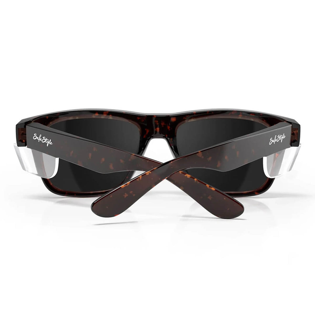 SafeStyle Fusions Brown Tort Frame Polarised Lens Back