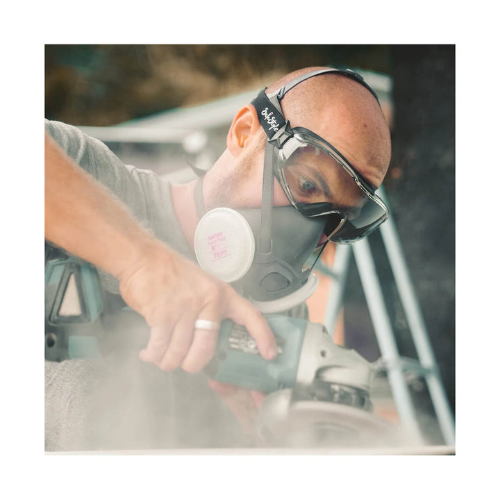 SafeStyle Blockers worn by man working