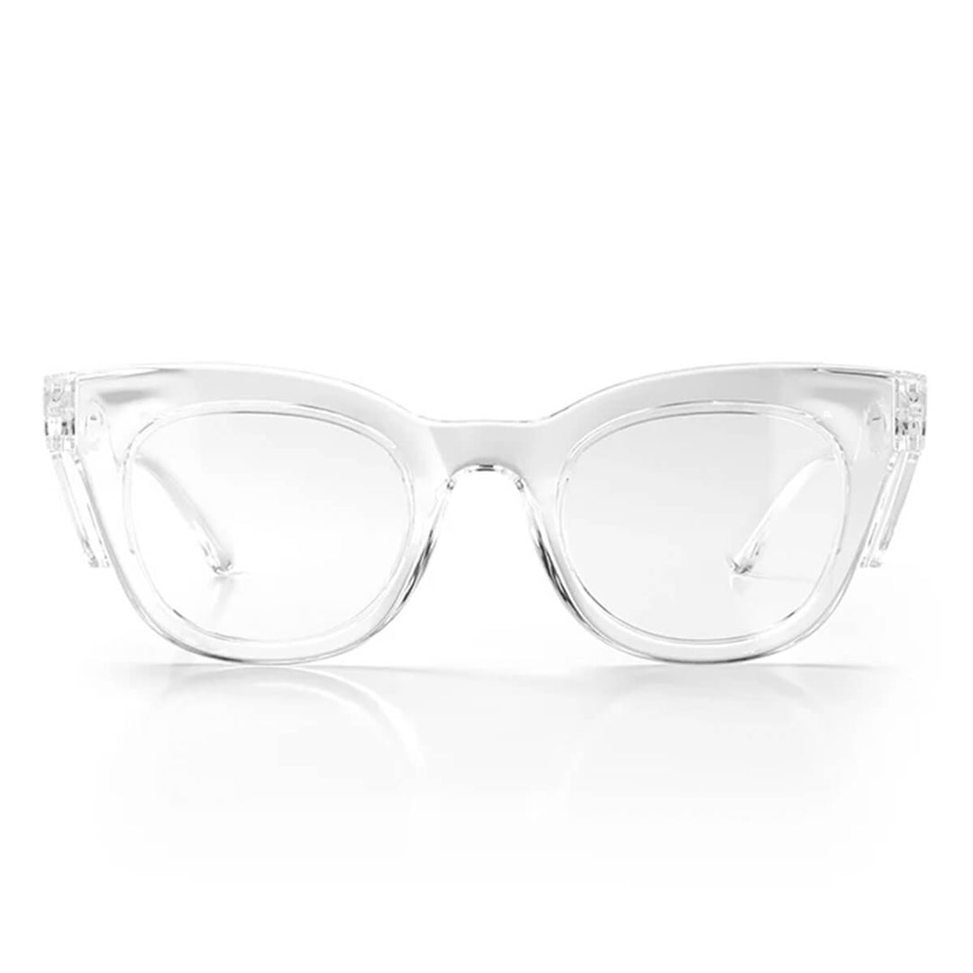 SafeStyle Harps Clear Frame Clear Lens Front