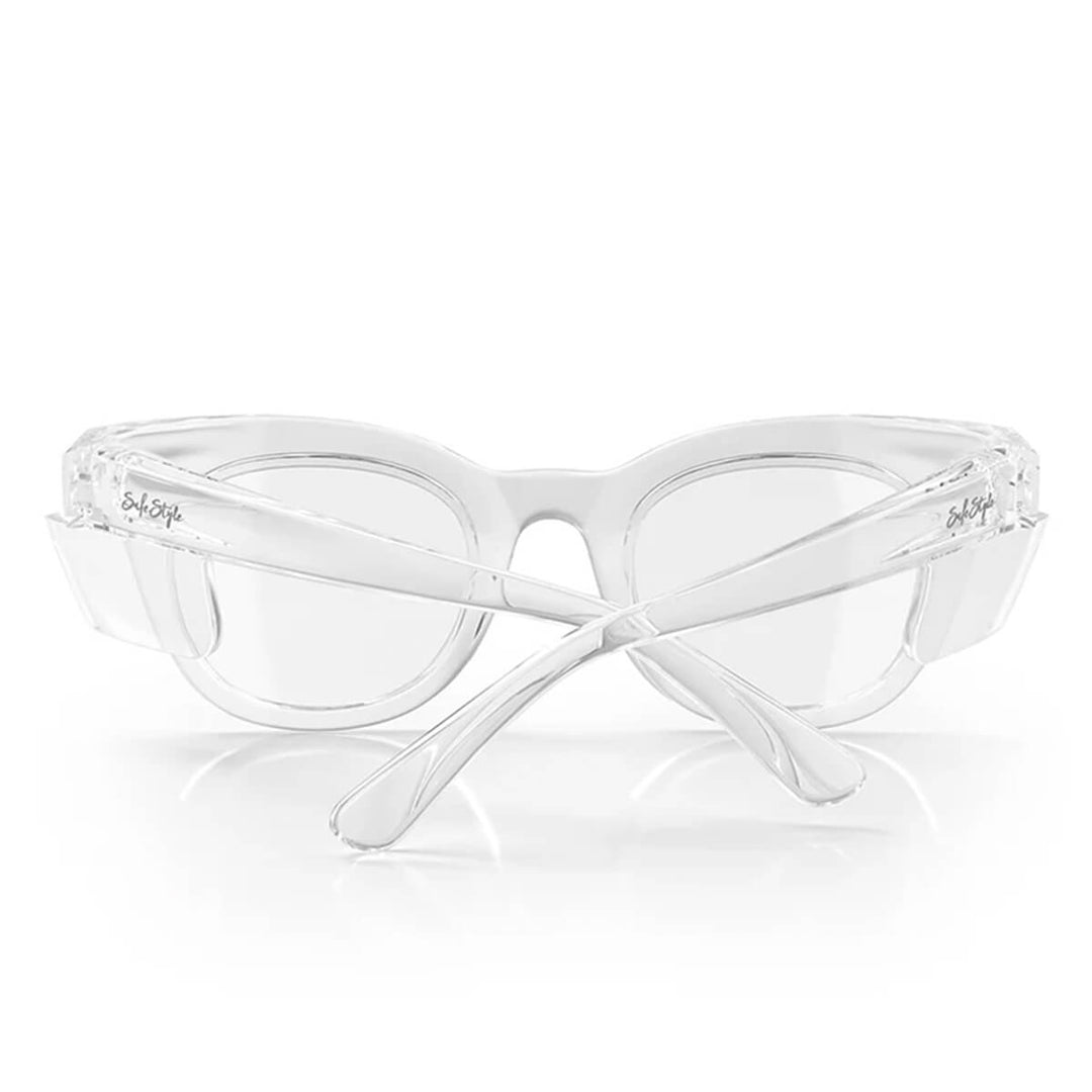 SafeStyle Harps Clear Frame Clear Lens Back