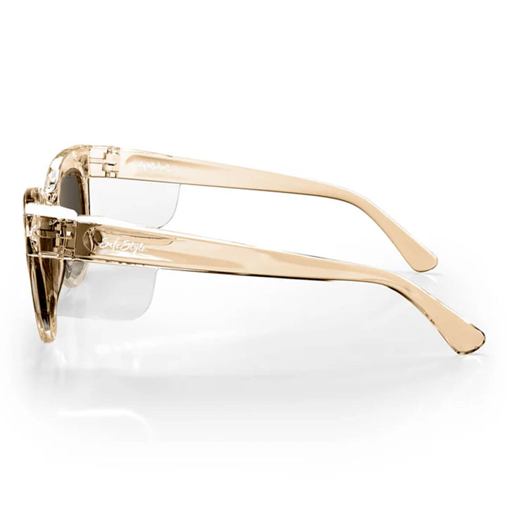 SafeStyle Harps Champagne Frame Polarised Lens Side