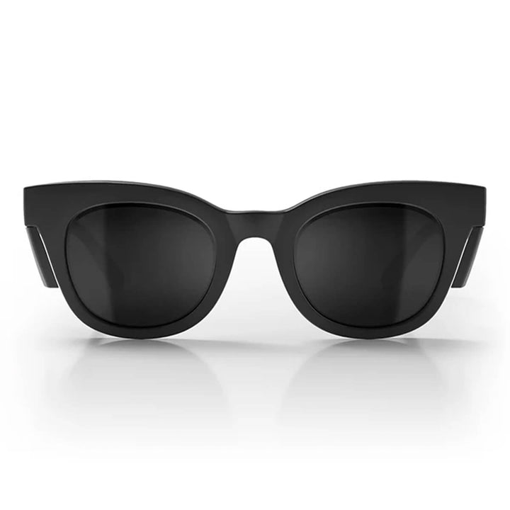 SafeStyle Harps Matte Black Frame Polarised Lens Front