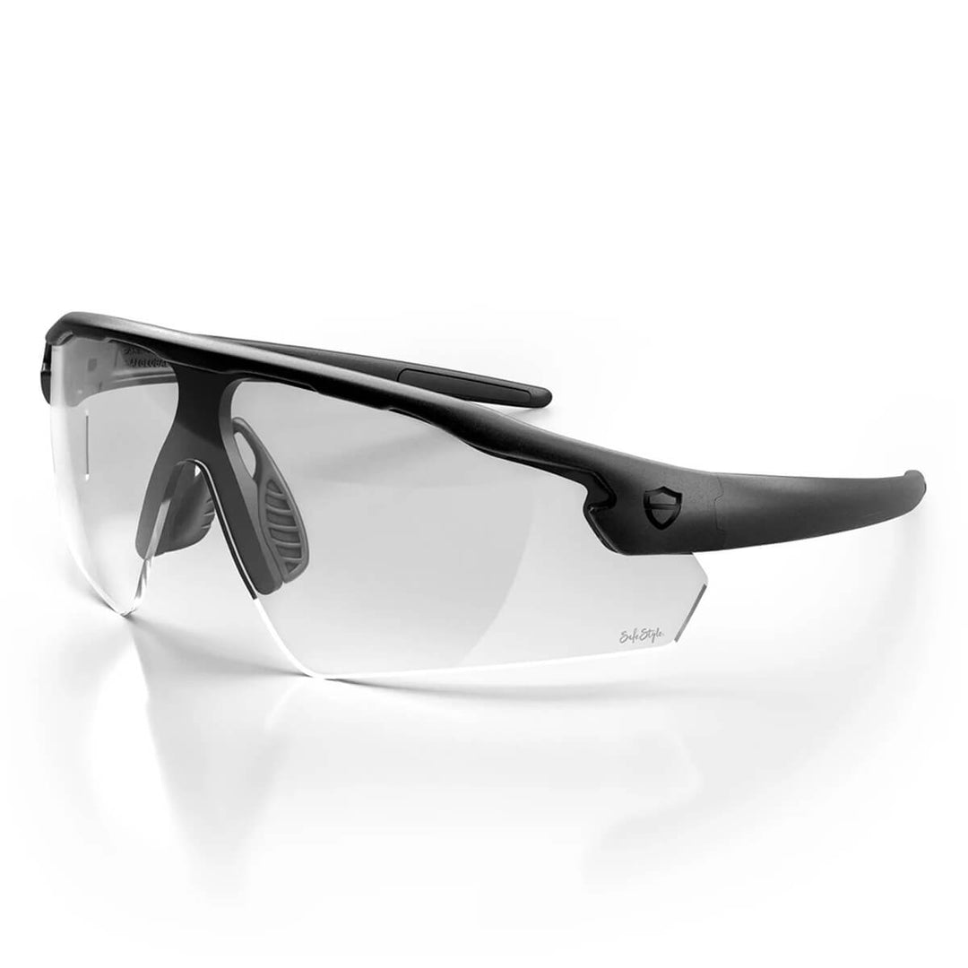 SafeStyle Phantoms Matte Black Frame Clear Lens