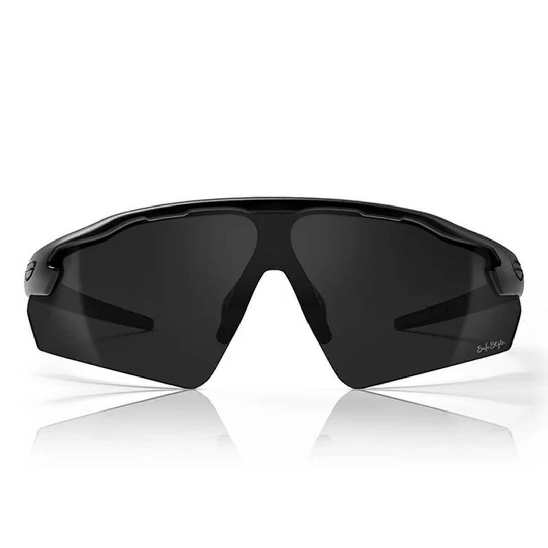 SafeStyle Phantoms Matte Black Frame Tinted Lens Front