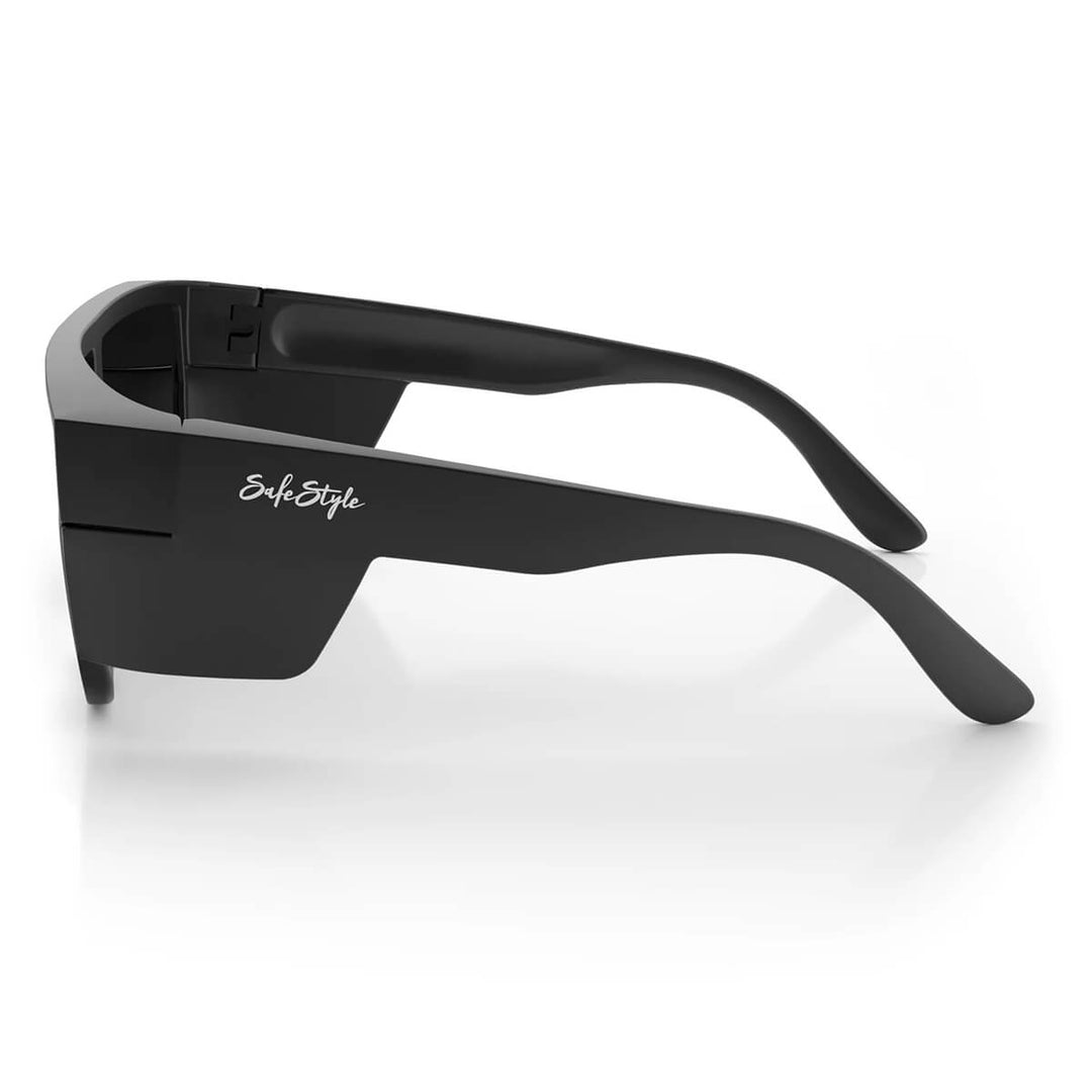 SafeStyle Primes Matte Black Frame Polarised Lens Side