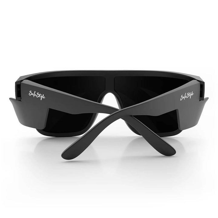 SafeStyle Primes Matte Black Frame Polarised Lens Back