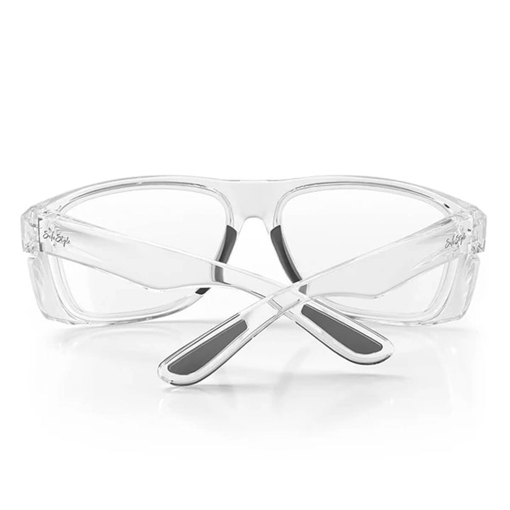 SafeStyle Rapids Clear Frame Clear Lens Back