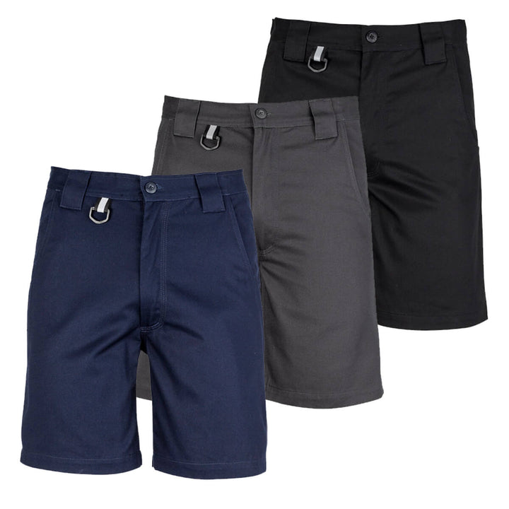 Syzmik ZW011 Mens Plain Utility Short