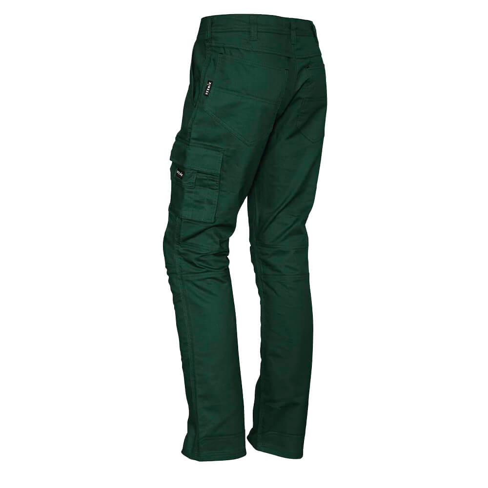 Syzmik Mens Rugged Cooling Cargo Pant Green Back