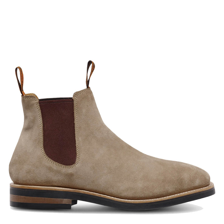 Mustang Signature Y61063 Pull On Leather Boot Taupe RHS