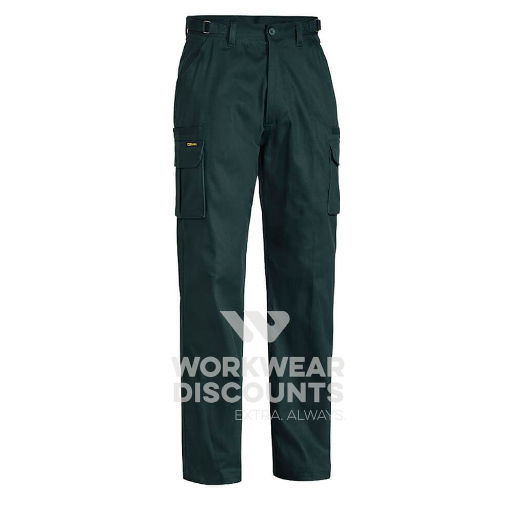Bisley BPC6007 Cotton Drill Cargo Pants – Workwear Discounts